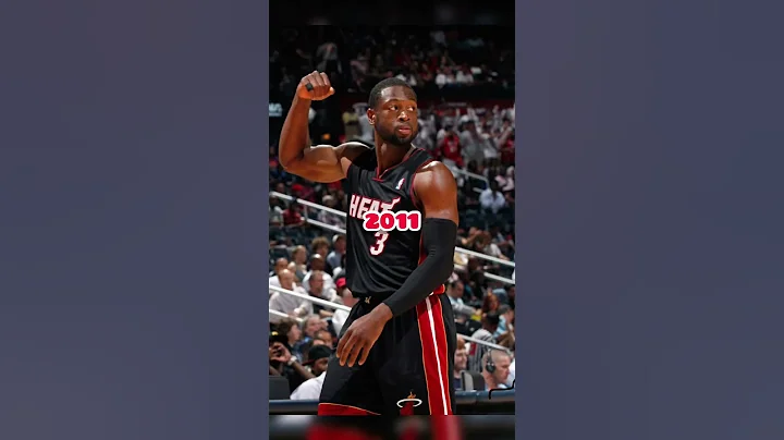 Dwayne Wade through the years #shorts !!!!!! #nba