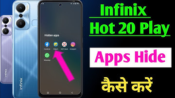 infinix hot 20 play app hide setting / how to hide Apps in infinix hot 20 play / app hide