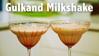 Gulkand Milkshake | ChefHarpalSingh