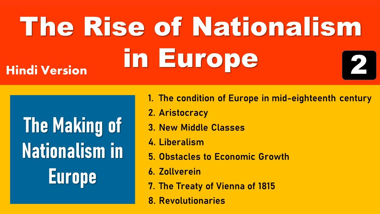 The Making of Nationalism in Europe