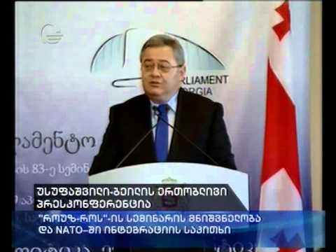 უსუფაშვილი--ბეილის პრესკონფერენცია