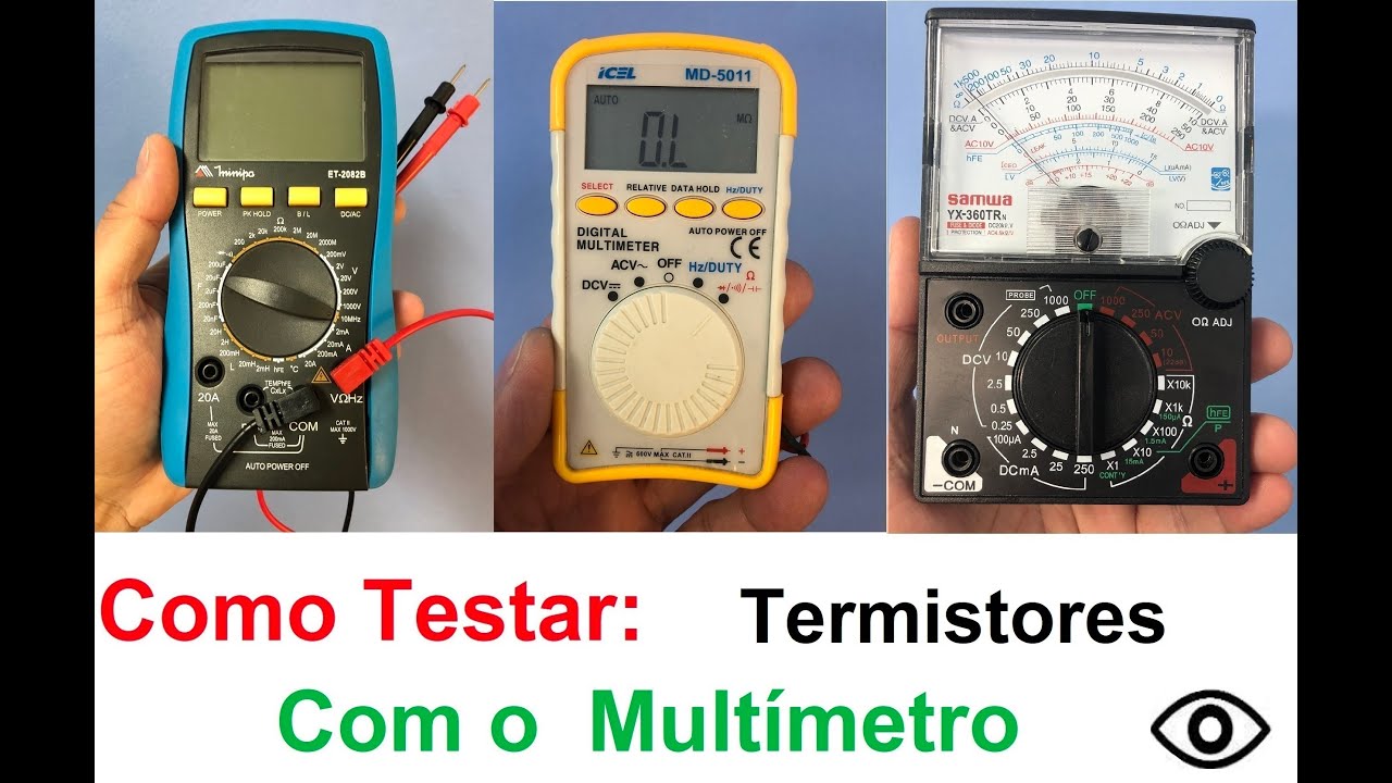 Ru Ceder el paso Ópera Como Testar Termistores com o Multiteste! - YouTube