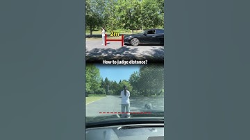 How to judge distance from people while driving? #driving #manual #cartok #drive #skills #car
