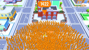 Crowd City World Record - 1400+ Map Control: 100.00% #74