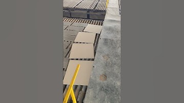 This is the production process of ceramic tiles. We are a tiles manufacturer.