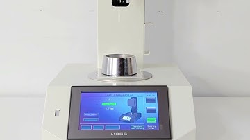 Fully automatic Vicat instrument operation video