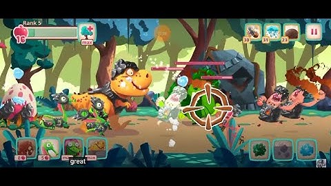 Dino Bash Dinosaur Battle - Level 115