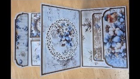 Kaartmapje met Fairybells designpapier