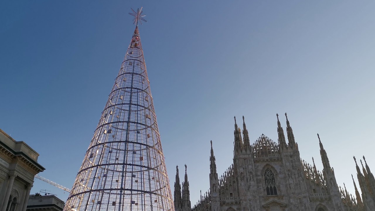 Albero Di Natale Milano 2020.Milano Duomo E Albero Di Natale Gennaio 2020 N 3 Youtube