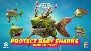 Hungry Shark World | Protect Baby Sharks! screenshot 4