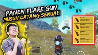 PANEN FLARE GUN DI GUNUNG GEORGOPOL! AUTO RAMEE! | PUBG MOBILE