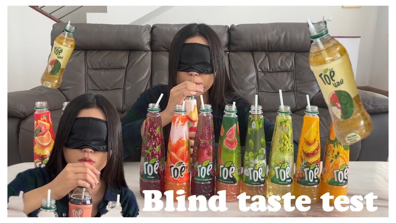 НҮДЭЭ БООЖ БАЙГААД УНДАА ТААЯ! 🥤