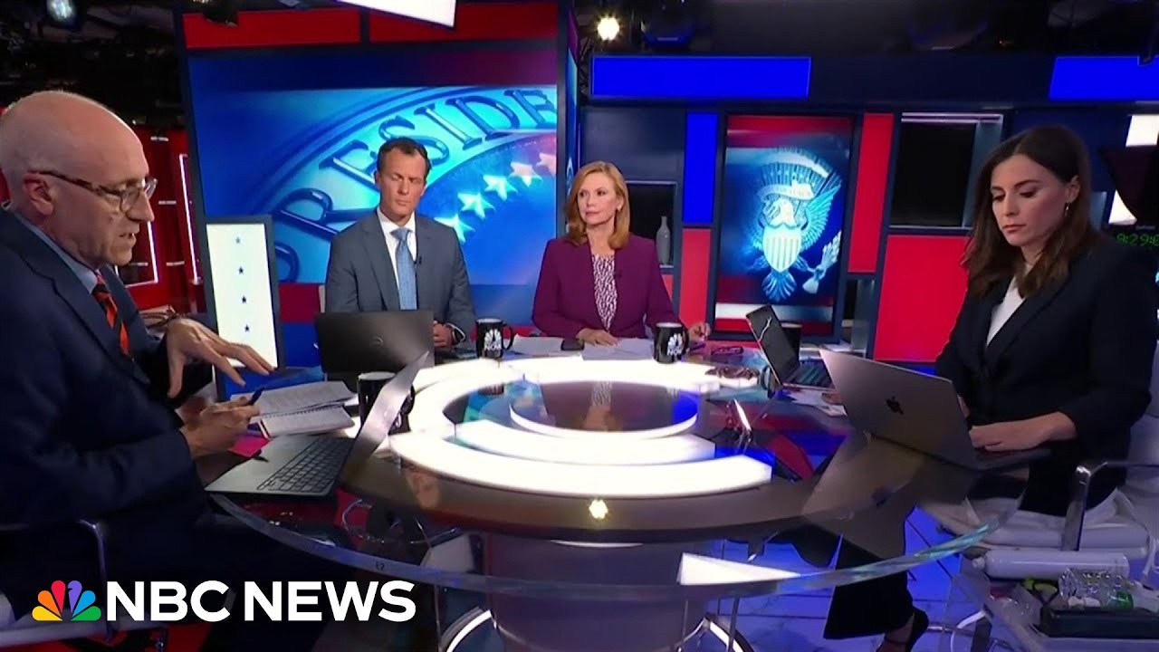 NBC News correspondents examine Trump statements on election integrity NBC News correspondents examine Trump statements on election integrity