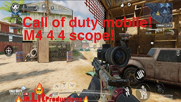 M4 4.4scope (call of duty mobile)