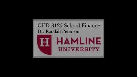 Hamline University GED 8125: Course/Canvas Introduction