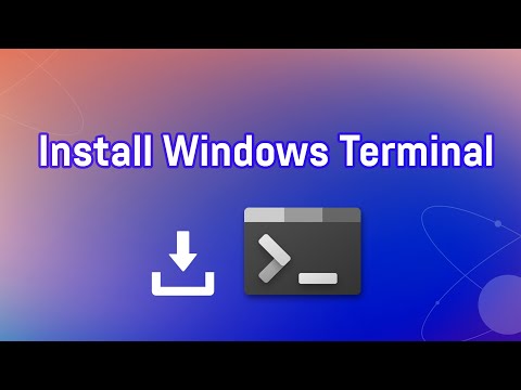 Cài Đặt Windows Terminal | Install Windows Terminal