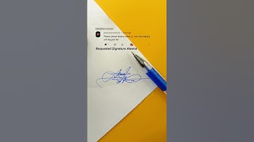 Aleena Signature Design | How To Sign The Letter A #shorts