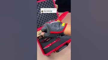 A red knife pack you can’t trust to just anyone… #knives #unboxing #mysteryknives