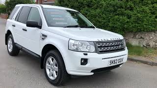 2012(62) LAND ROVER FREELANDER 2 2 2 TD4 GS TURBO DIESEL 6 SPEED MANUAL 4X4