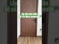 👍 Lắp đặt hoàn thiện bộ cửa Nhựa composite đẹp sang trọng