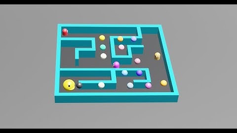 Pac Man Animation in Blender