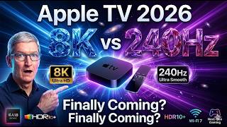 その他 Apple TV Apple TV 2026 Just Changed Everything! 8K + 240Hz Revealed - YouTube