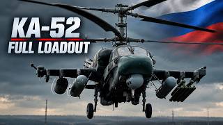 Russian Military Helicopter Ka-52 — Full Weapons Loadout Explained