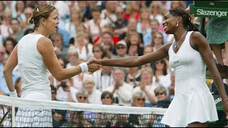 Venus Williams vs Lindsay Davenport 2003 Wimbledon QF Highlights