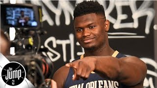 Reacting To Zion Williamson Making The Top 50 Of Espns The Jump