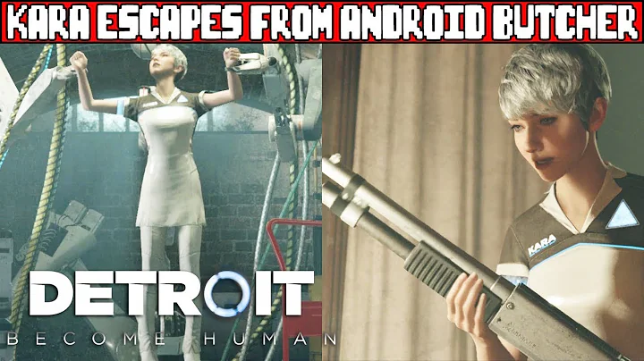 Kara Escapes Capture From An Android Butcher DETRO...