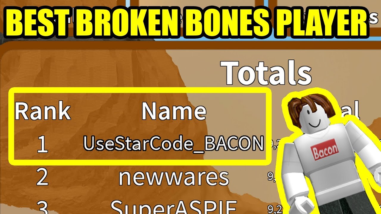 Becoming Number 1 Player In Broken Bones Iv Roblox Youtube