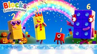 Numberblocks Ride the Rays 🌞  Learn to Count Easily  Math Fun.