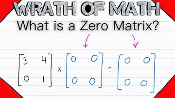 What is a Zero Matrix? | Linear Algebra, Matrix Theory, Zero Matrices, Null Matrix
