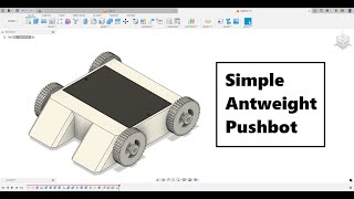 Make a simple Antweight Pushbot