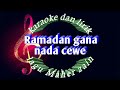 Karaoke Ramadan Gana Nada Cewe Lagu Maher Zain Maherzain Ramadan Karaoke 