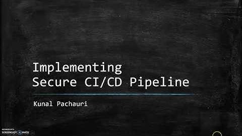 DEVSECOPS#1  Introduction - Implementing Secure CI/CD Pipelines