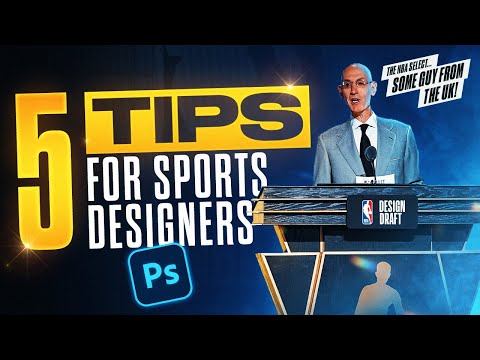 How I Made it to the NBA - 5 TIPS for Sports Designers!