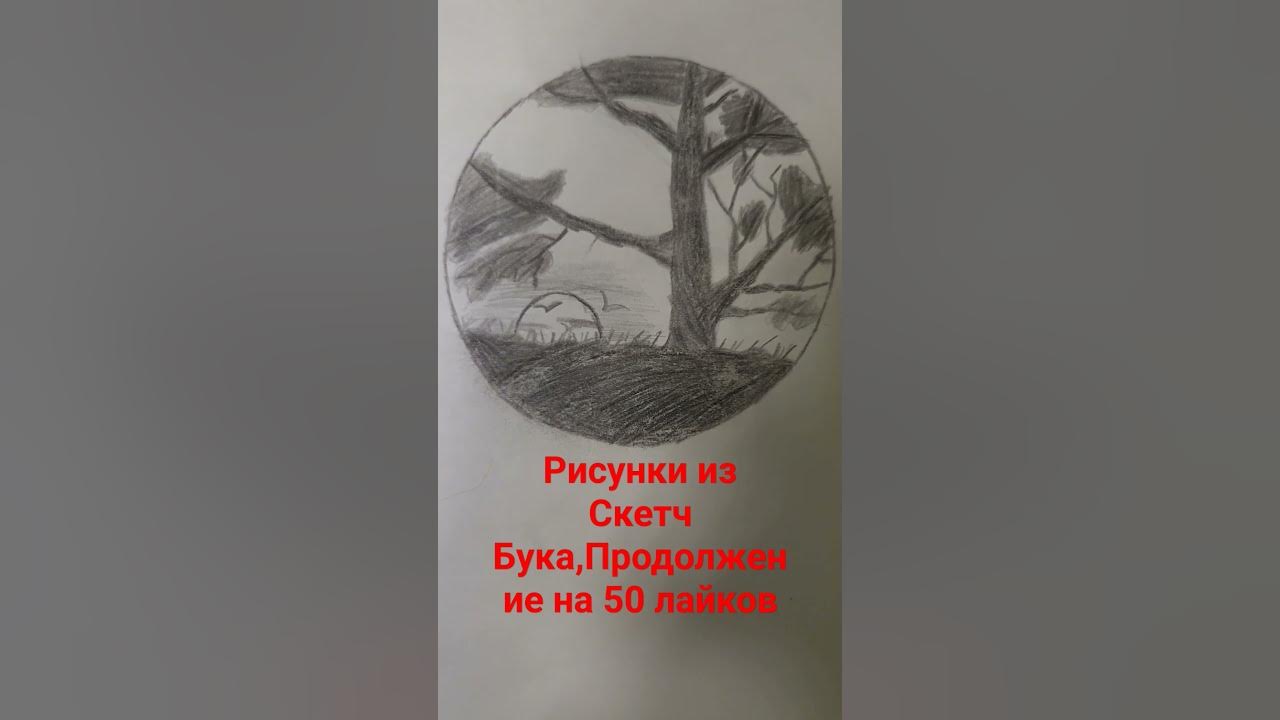 Рисунки из Скетч Бука - YouTube