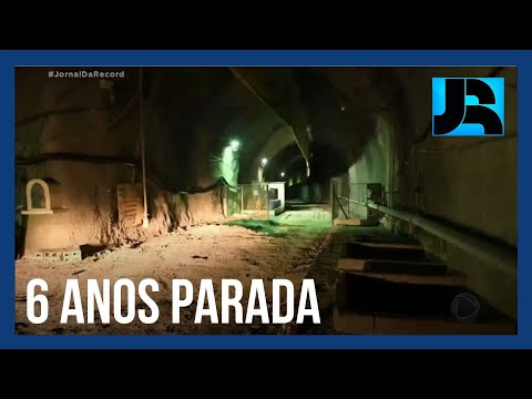 Pra Onde Foi o Dinheiro? Obra do metrô do Rio precisa ser retomada devido ao risco de ruir