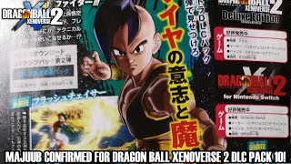 Majuub Is Confirmed For Xenoverse 2 Dlc Pack 10 Dragon Ball Xenoverse 2 Info