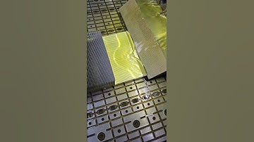 Waved fin skiving heatsink, like in potato chips.😄 #heatsink #machine #coolingsolutions #cnc