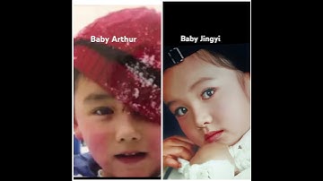 Babies 😍❤️ Arthur Chen Feiyu & Zhang Jingyi Video art