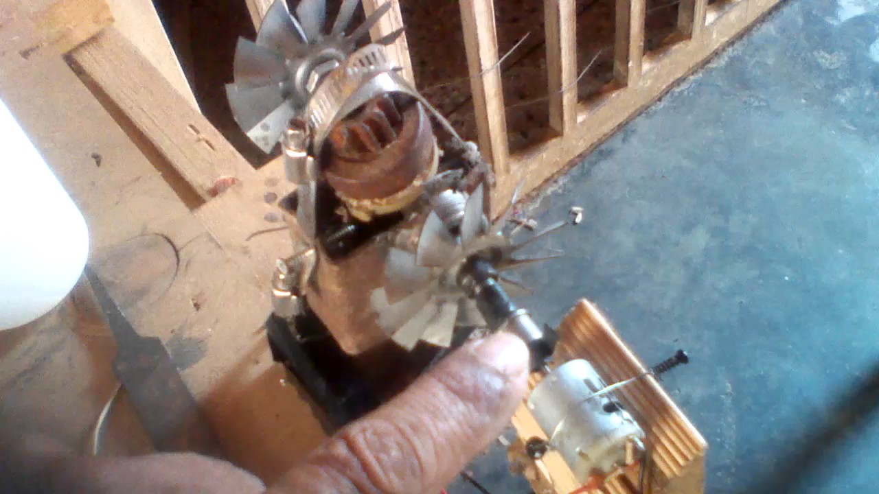 CONTRUCCION DE TURBO CASERO PARA MI HIJO ANTHONY - YouTube