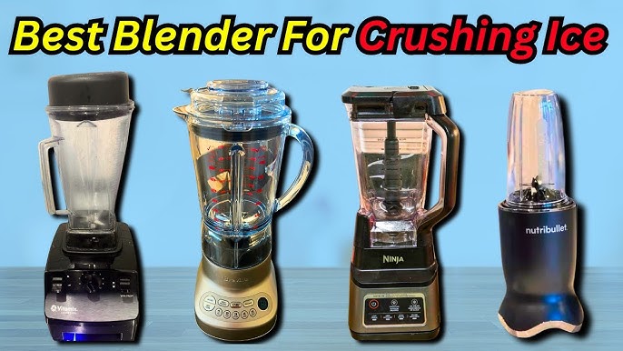 high power blender vs standard blender ice crushing comparison