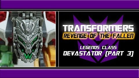 Transformers - "Revenge Of The Fallen" Legends Devastator [Part #3] Review