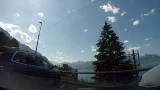 Switzerland - Driving.  Montreux - Verbier - Täsch (Zermatt).