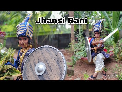 Jhansi Ki Rani Lakshmibai | Speech in Hindi | Rani Jhansi Fancy Dress  competition | Rani Laxmi Bai | - YouTube