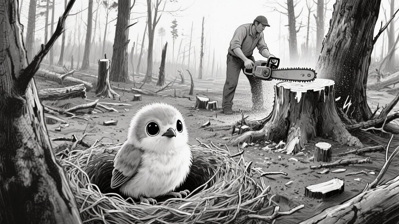 From Destruction to Life: A Lumberjack's Redemption