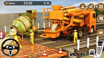 Modern Bridge Construction Simulator |New Heavy Machine 3D Games | Android Gameplay