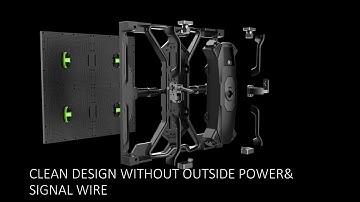 Huasuny Indoor and Outdoor 3 in 1 Full Function X LED Display System